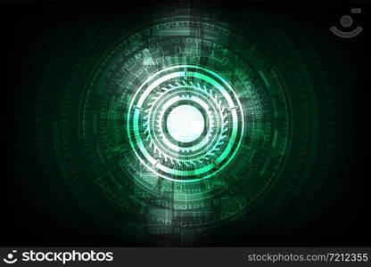 Vector background in the concept of technology.