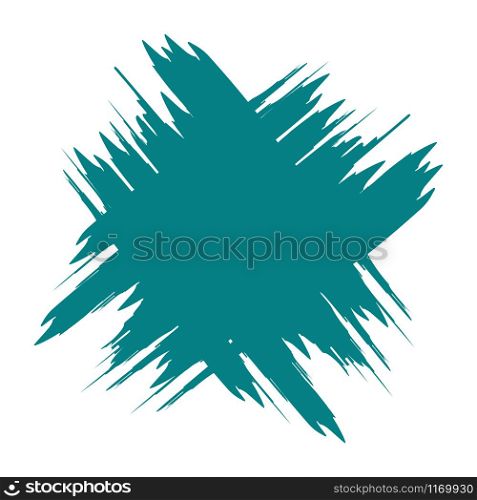Vector background in the form of paint strokes isolated on a white background. Template for text or pictures, for business, advertising, booklets, leaflets.