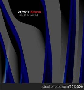 Vector background of abstract geometric shapes.wave texture .Vector design For Wallpaper, Banner, Background, Card, landing page , etc