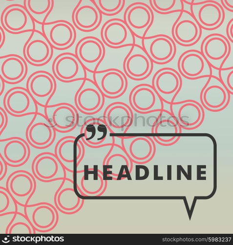 Vector background pattern from simple flat rings. Vector background pattern from simple flat rings.