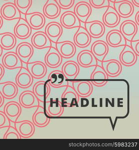 Vector background pattern from simple flat rings. Vector background pattern from simple flat rings.