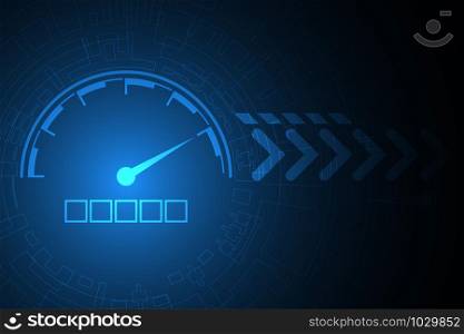 Vector background technology speed concept.