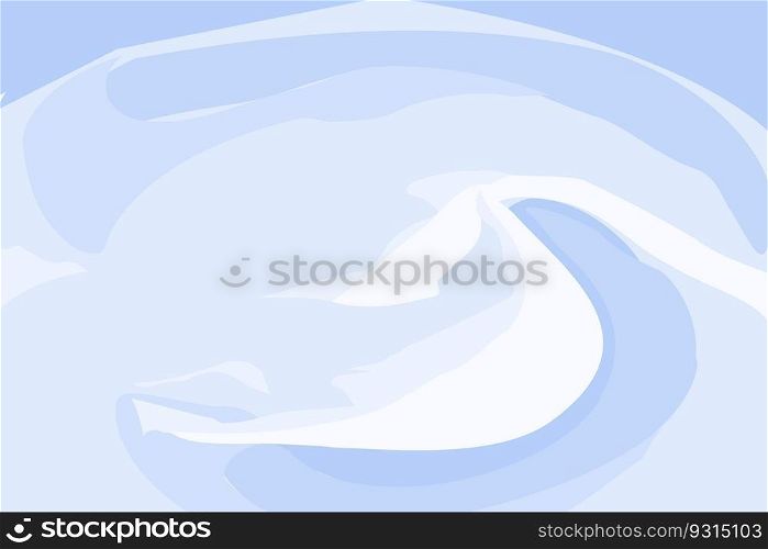 Vector background texture of abstract rounded lines in trendy winter shades of blue. Wintertime. EPS. Design for lettering, poster, banner, brochures or price, label or web, wallpaper. Christmastime