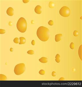 vector background texture of cheese 