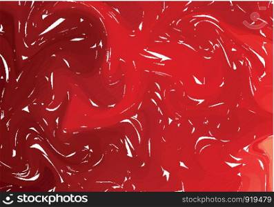 Vector background with abstract painted waves. Handmade marble texture. Beautiful artistic wallpaper.