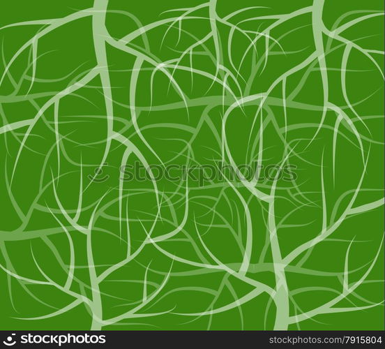 vector background with flowers