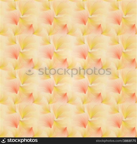 Vector background with pink delicate flowers. Blossom seamless pattern