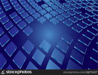 ""Vector background with square; clip-art""