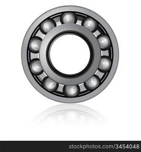 vector bearings illustration on a white background