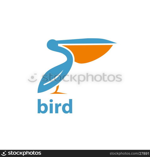 vector bird logo. bird logo design template. Vector illustration of icon