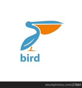 vector bird logo. bird logo design template. Vector illustration of icon