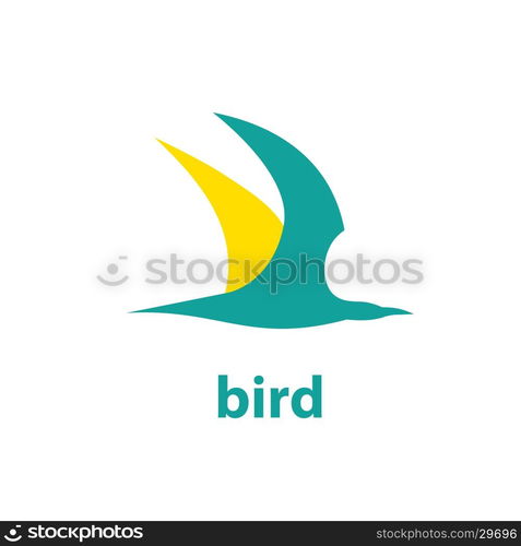 vector bird logo. bird logo design template. Vector illustration of icon