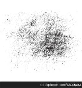 vector black color monochrome scratch aged sharpen texture isolated white background&#xA;