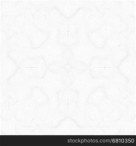 vector black glitch warped parametric shape surface waves white background decoration seamless pattern&#xA;