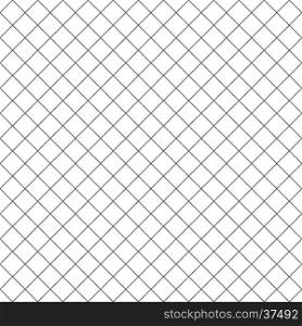 vector black monochrome asymmetric square decorative seamless pattern isolated white background&#xA;