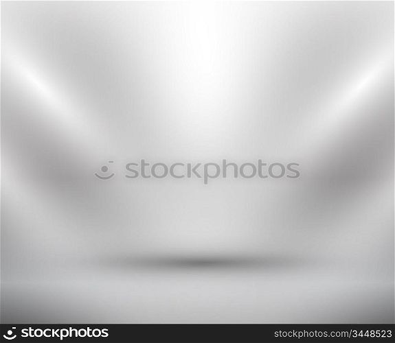 Vector blank light room white