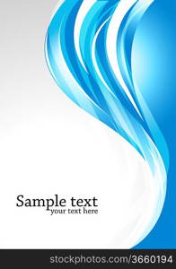 ""Vector blue abstract background; clip-art""