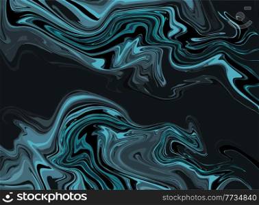 Vector blue and black marble template, artistic covers design. Ink liquid colorful realistic texture, luxury backgrounds. Trendy pattern, graphic poster, cards.. marble template, artistic covers design, colorful realistic texture, luxury backgrounds. Trendy pattern, graphic poster, cards. Vector illustration