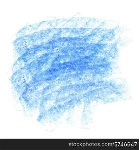Vector blue chalk background. Retro Grunge texture