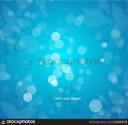 Vector blue deep background