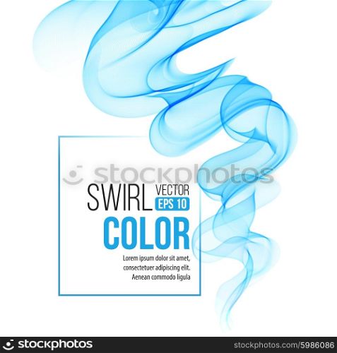 Vector blue swirl line abstract background. Vector illustration. Vector blue swirl line abstract background. Vector illustration EPS10