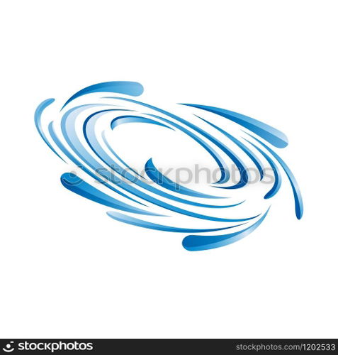 Vector Blue Vortex background