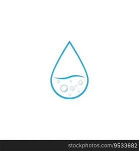  Vector blue water drop icon set