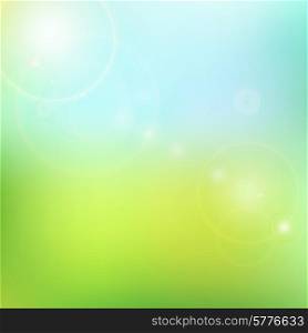 Vector blur blue and green background EPS 10. Vector blur blue and green background