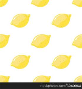Vector bright lemon seamless pattern. Vector bright lemon seamless pattern. Bright natural citrus food illustration