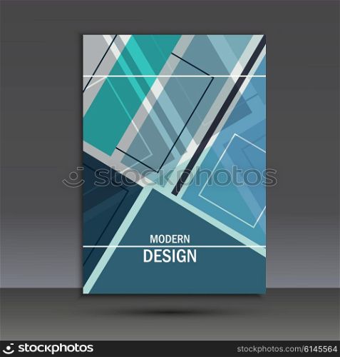 Vector brochure design layout template in A4. Vector brochure design layout template in A4.