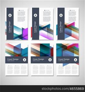 Vector Brochure Flyer design Layout template, size A4, Front page and back page. Use for your design.