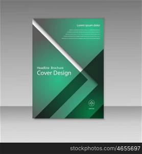 Vector Business report square and geometric cover design. Business brochure template layout, cover design, annual report, magazine or flyer.