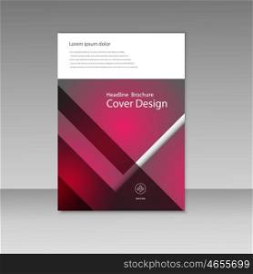 Vector Business report square and geometric cover design. Business brochure template layout, cover design, annual report, magazine or flyer.