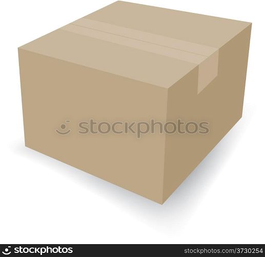 vector cardboard box