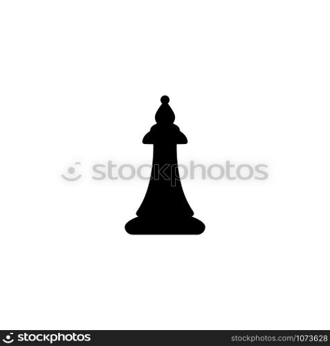 vector chess piece set for logo design,bishop icon illustration design
