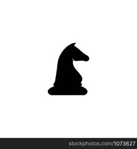 vector chess piece set for logo design,knight icon illustration design