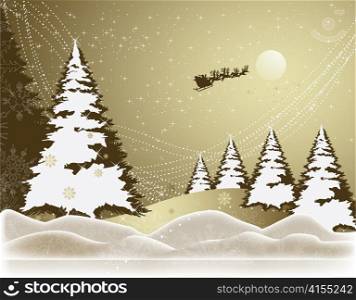 vector christmas background