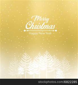 Vector Christmas background. Vector landscape background Christmas, Happy New Year