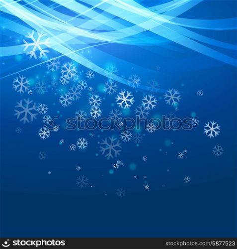 Vector Christmas background with snowflakes EPS 10. Vector Christmas background with snowflakes