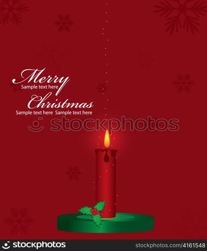 vector christmas greeting card