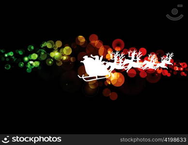 vector christmas greeting card