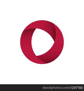 Vector Circle Logo Design Template . Infinite Loop Shape Cycle Creative Symbols . - Vector illustration. Vector Circle Logo Design Template . Infinite Loop Shape Cycle Creative Symbols . - Vector