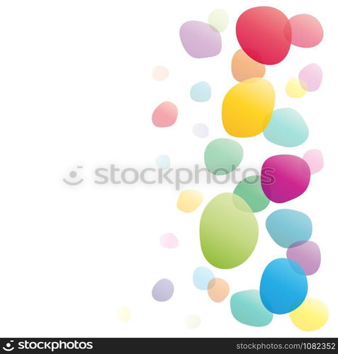 Vector circles background