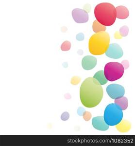 Vector circles background