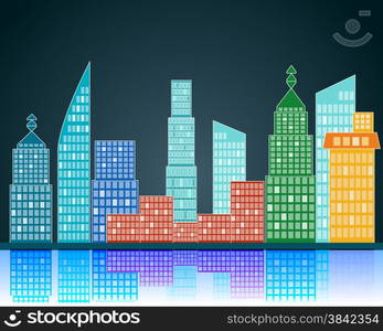 vector city