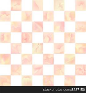 Vector Classic Watercolor Checker Seamless Surface Pattern for Products or Wrapping Paper Prints.