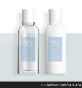 Vector Clear Cosmetics Skincare Haircare Healthcare Beauty Medical Boston Bottle
