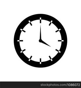Vector clock, watches, with simple but unique design. Good for icon, logo and wallpers, time setting. Flat style for remind to wake up.
