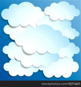 Vector Clouds background
