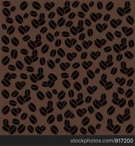 vector coffee beans background design
